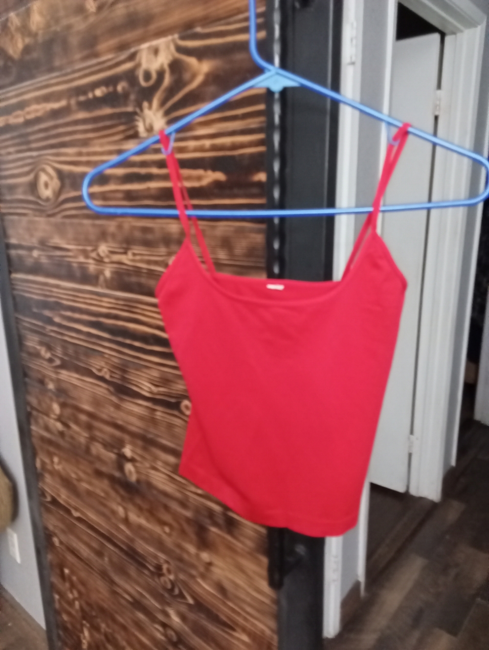 Women’s Red Spaghetti Strap Tank Top Size XS